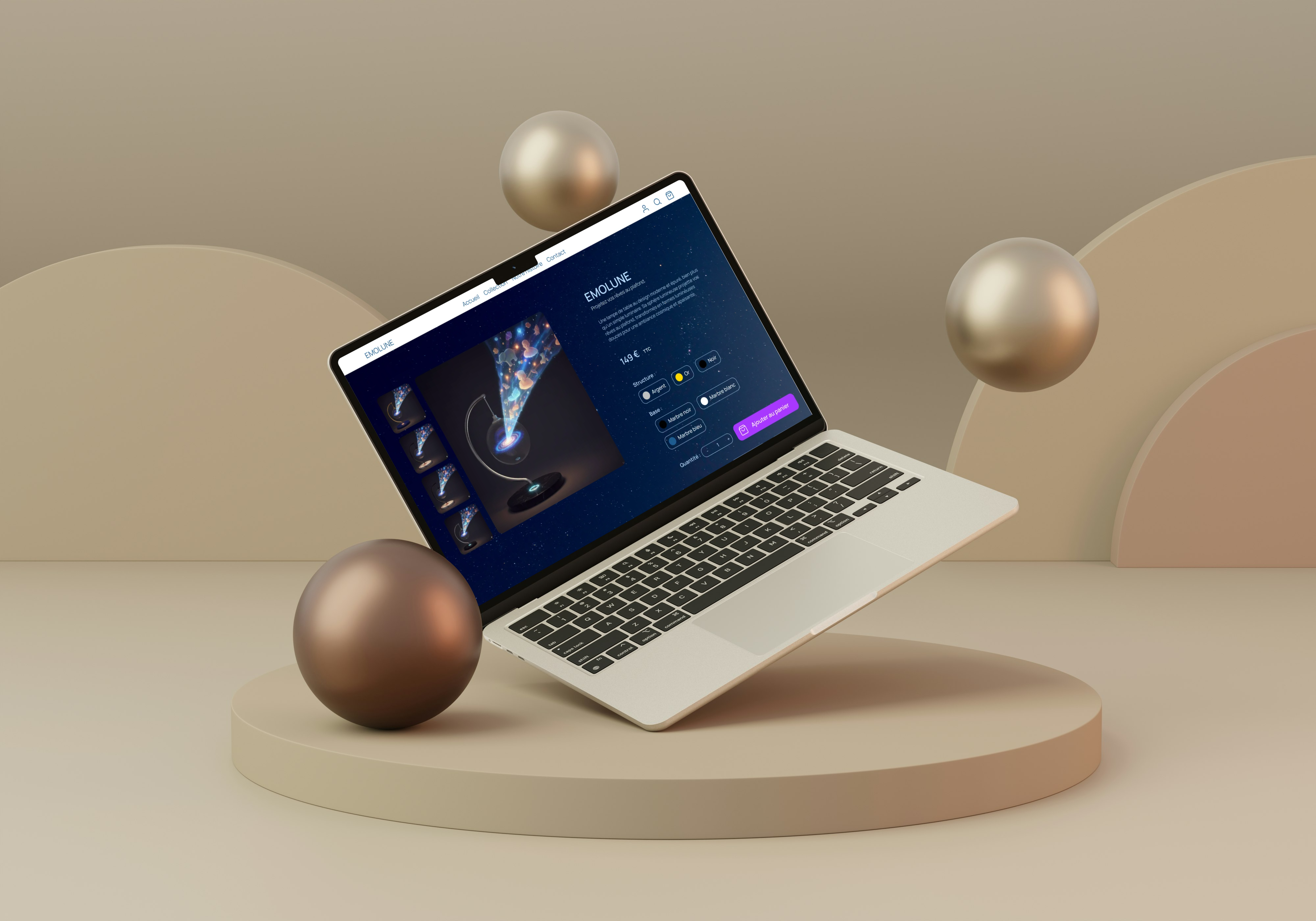 EMOLUNE — Page produit